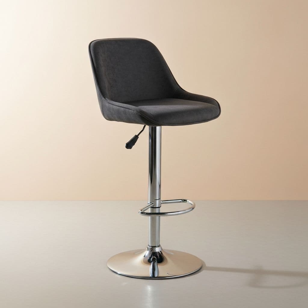 Adjustable height bar stool